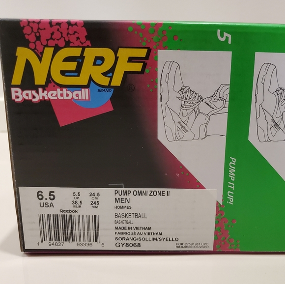 🏀⚡Nerf Omni Pumps - Glow in the Dark - Picture 9 of 12